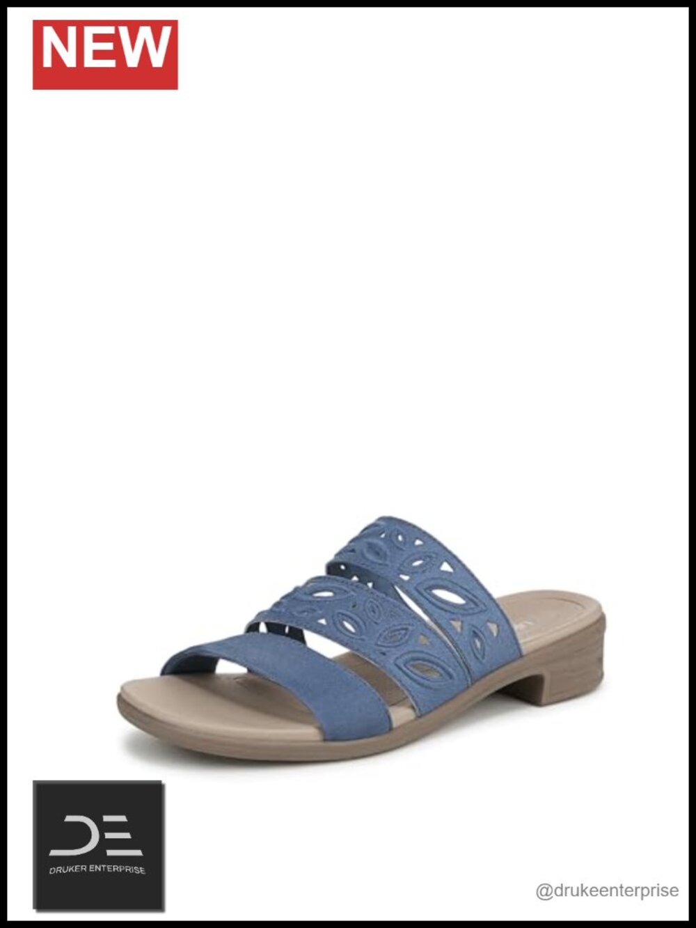 Women's Poppy Slide Sandals Stretch Fabric Lightweight